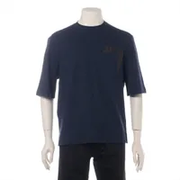 エルメス コットン Tシャツ S ネイビー