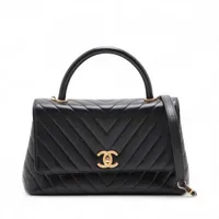 シャネルココハンドル　S　29 楽天市場】≪Brand new≫ CHANEL COCO handle bag 29 Frap Bag With