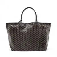 ゴヤール サンルイGM PVC トートバッグ ブラック