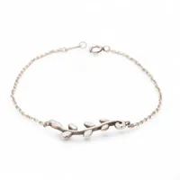 ティファニー オリーブリーフ 925 ブレスレット シルバー