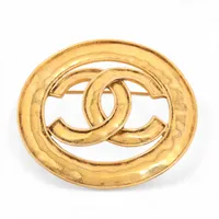シャネル ココマーク GP ブローチ 94P ゴールド