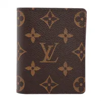 ヴィトン モノグラム ポルトフォイユマジェラン M60045 コンパクトウォレット ブラウン