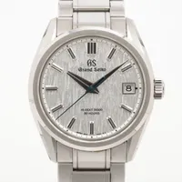 グランドセイコー エボリューション9コレクション 白樺 SLGH005 SS AT シルバー文字盤