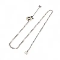 シャネル ココマーク カメリア GP ベルト 05P シルバー