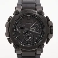 カシオ Gショック MTG-B3000B-1AJF SS×ラバー ソーラー 黒文字盤
