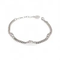 ディオール CDロゴ 925 ブレスレット シルバー