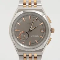 シチズン アテッサ エコドライブ ダイレクトフライト SS ソーラー シルバー文字盤