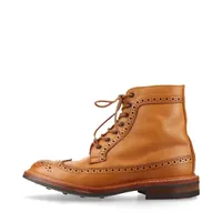 トリッカーズ レザー ショートブーツ 7 ブラウン