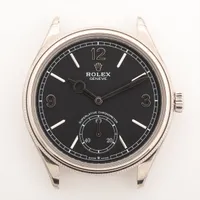 ロレックス オイスターパーペチュアル 52509 WG AT 黒文字盤