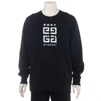 ジバンシィ コットン スウェット M ブラック