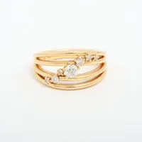 フェスタリア ダイヤ K18(YG)