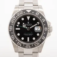 ロレックス GMTマスター Ⅱ 116710LN SS AT ブラック文字盤