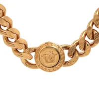 ヴェルサーチ メデューサ グレカ GP チョーカー ゴールド ABランクの