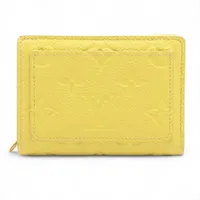 ヴィトン モノグラム アンプラント ポルトフォイユ クレア 型番 イエロー