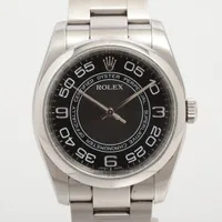 ロレックス オイスターパーペチュアル36 116000 SS AT ブラック文字盤