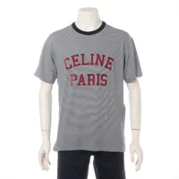 セリーヌ コットン Tシャツ 24SS エディ期 S ブラック