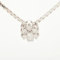 ダミアーニ メトロポリタンドリーム 5P ダイヤ ネックレス 750(PG