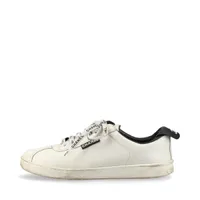 シャネル ココマーク レザー スニーカー 38 ホワイト