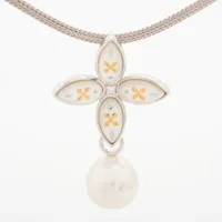 ミキモト プリンセス グレース コレクション パール ダイヤ ブローチ