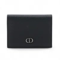 ディオール CD Icon レザー カードケース ブラック