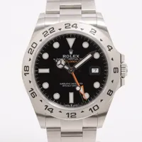 ロレックス エクスプローラーⅡ 226570 SS AT ブラック文字盤