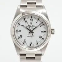 ロレックス エアキング 14000 SS AT ホワイト文字盤