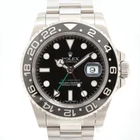 ロレックス GMTマスター Ⅱ 116710LN SS AT ブラック文字盤