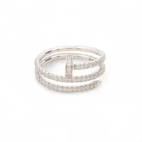 カルティエ ジュストアンクル ダイヤ 750(WG) 53