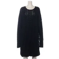 ジルサンダー ウール ニットワンピース 38 ブラック