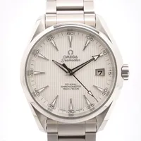 オメガ シーマスター アクアテラ 231.10.42.21.02.001 SS AT シルバー文字盤