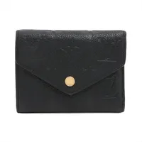 ヴィトン モノグラム アンプラント ポルトフォイユヴィクトリーヌ M64060 コンパクトウォレット ノワール