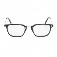 トムフォード TF5862-D-B GP×プラスチック メガネ ブラック×ゴールド