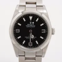 ロレックス エクスプローラーⅠ 114270 SS AT 黒文字盤