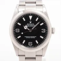 ロレックス エクスプローラーⅠ 114270 SS AT ブラック文字盤