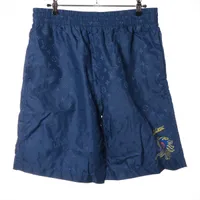 ヴィトン×草間彌生 ナイロン ショートパンツ 23AW M ブルー