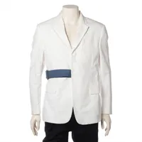 ディオール コットン ジャケット 48 ホワイト