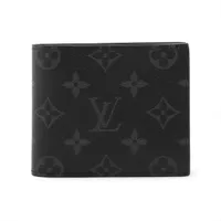 ヴィトン モノグラム エクリプス ポルトフォイユマルコNM M62545 コンパクトウォレット ブラック