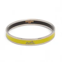 エルメス エマイユPM GP×エナメル ブレスレット レッド×ゴールド AB