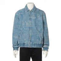 シュプリーム コットン デニムジャケット 20SS M ブルー