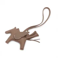 エルメス ロデオチャーム ペガサスPM アニョーミロ×スイフト チャーム W刻印：2024 エトゥープ