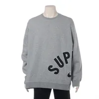 シュプリーム×ナイキ コットン スウェット XL グレー