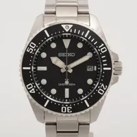 セイコー プロスペックス SBDJ063 SS ソーラー 黒文字盤