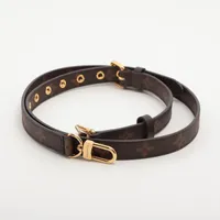 ヴィトン PVC ショルダーストラップ ブラウン