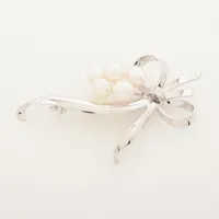 ミキモト パール ブローチ SV 約4.0mm Aランクの買取参考価格