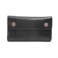 クロムハーツ ウェーブ レザー ウォレット