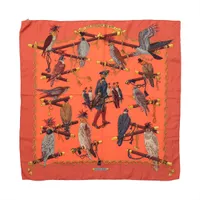 エルメス 小物 カレ90 LES OISEAUX DU ROY 王の鳥たちの買取参考価格