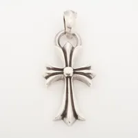 クロムハーツ スモールCHクロス Wベイル 925 ペンダントトップ