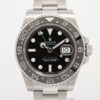 ロレックス GMTマスター Ⅱ 116710LN SS AT ブラック文字盤