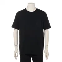 ロエベ アナグラム コットン Tシャツ M ブラック