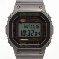 カシオ Gショック MRG-B5000B-1JR TI ソーラー デジタル文字盤